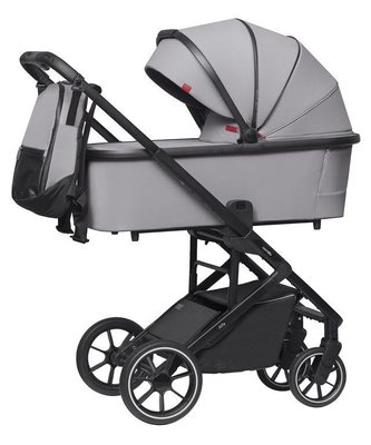 Коляска універсальна CARRELLO Alfa CRL-6507 (2in1) Cloud Grey  99057 фото