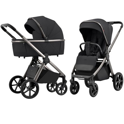 Коляска універсальна CARRELLO Omega CRL-6530 (2in1) Absolute Black 103783 фото